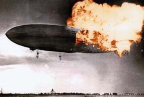 Hindenburg Blows Up